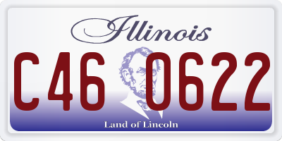 IL license plate C460622