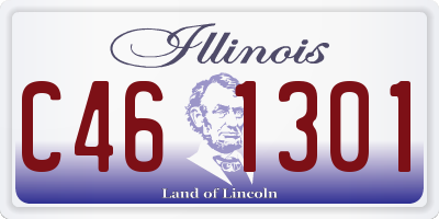 IL license plate C461301