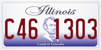 IL license plate C461303