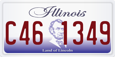 IL license plate C461349