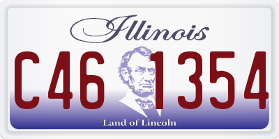 IL license plate C461354