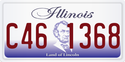 IL license plate C461368