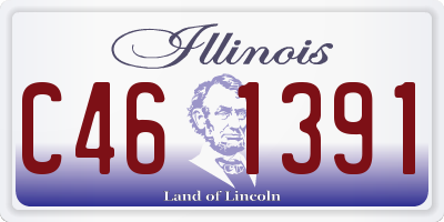 IL license plate C461391