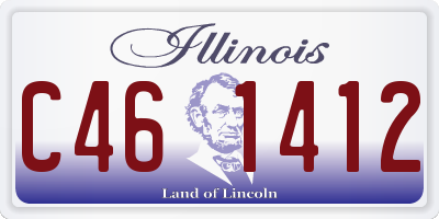 IL license plate C461412