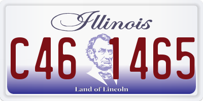 IL license plate C461465