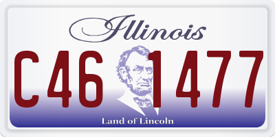 IL license plate C461477
