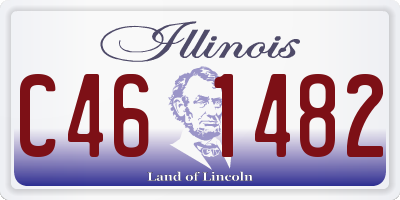 IL license plate C461482