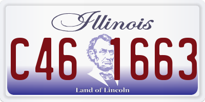 IL license plate C461663