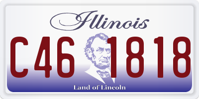 IL license plate C461818
