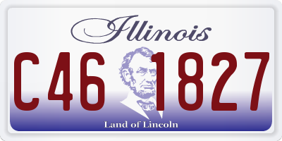 IL license plate C461827