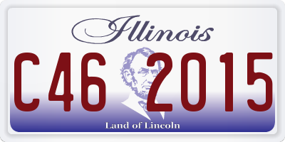 IL license plate C462015