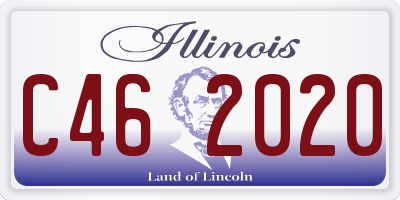 IL license plate C462020