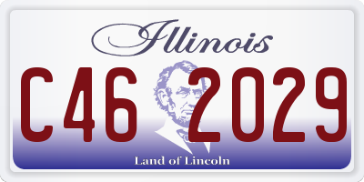 IL license plate C462029