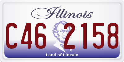 IL license plate C462158