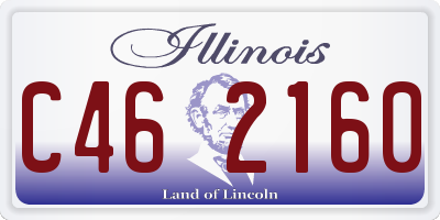 IL license plate C462160