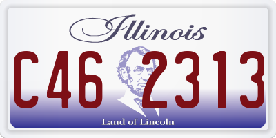 IL license plate C462313