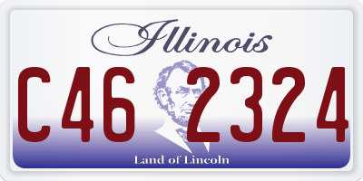 IL license plate C462324