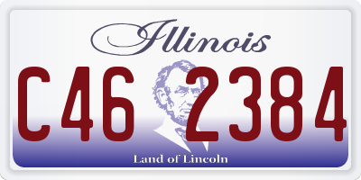 IL license plate C462384