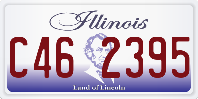 IL license plate C462395