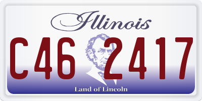 IL license plate C462417