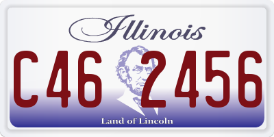 IL license plate C462456