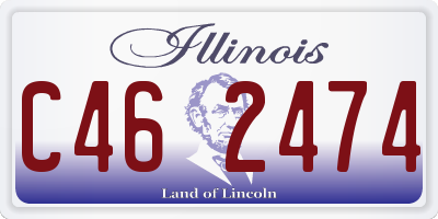 IL license plate C462474
