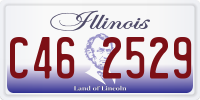 IL license plate C462529