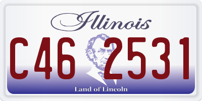 IL license plate C462531