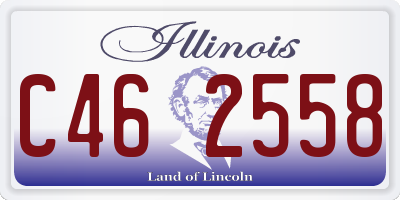 IL license plate C462558