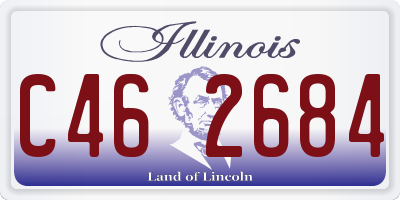IL license plate C462684