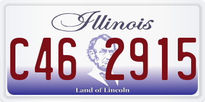 IL license plate C462915