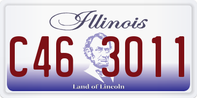 IL license plate C463011
