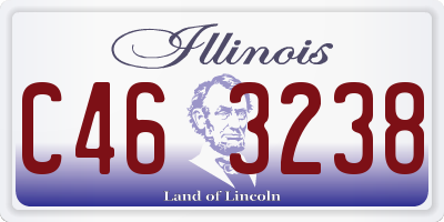 IL license plate C463238