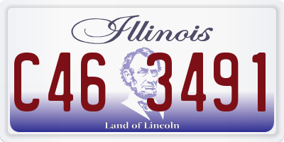 IL license plate C463491