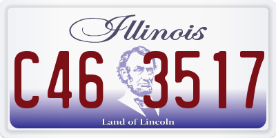 IL license plate C463517