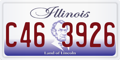 IL license plate C463926