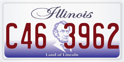IL license plate C463962