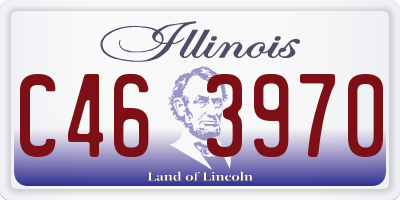 IL license plate C463970