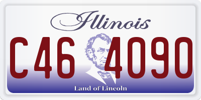 IL license plate C464090