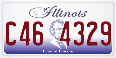 IL license plate C464329