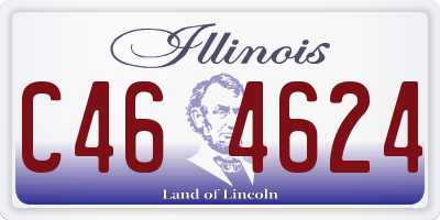 IL license plate C464624