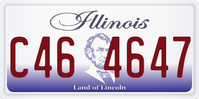 IL license plate C464647
