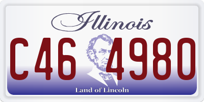 IL license plate C464980