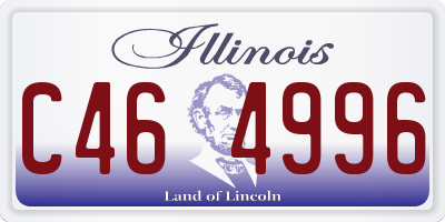 IL license plate C464996