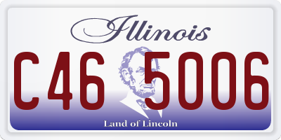 IL license plate C465006