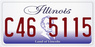 IL license plate C465115