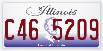 IL license plate C465209