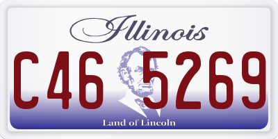 IL license plate C465269