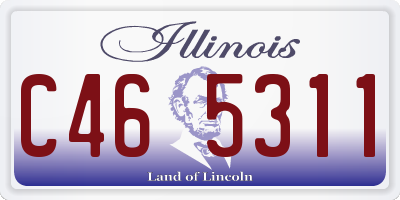 IL license plate C465311