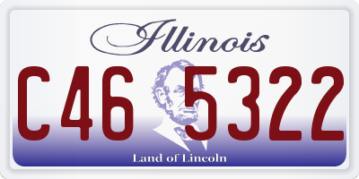 IL license plate C465322